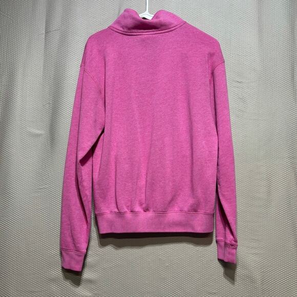 Victoria’s Secret PINK Half Zip Pullover Pocket Sweatshirt Pink Dog Logo XS - Picture 9 of 9
